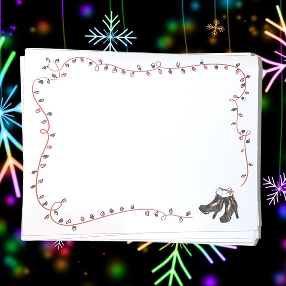 25 Christmas Girls Cards 5.5”x4.25” PRICE FIRM - Picture 2 of 2